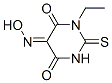 4,5,6(1H)-Pyrimidinetrione,1-ethyldihydro-2-thioxo-,5-oxime(9CI) CAS#: 251468-63-0