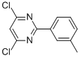4,6-DICHLORO-2-(3-METHYLPHENYL)PYRIMIDINE CAS#: 26863-48-9