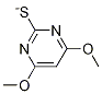 4,6-dimethoxy-pyrimidine-2-thiolate CAS#: 287471-75-4