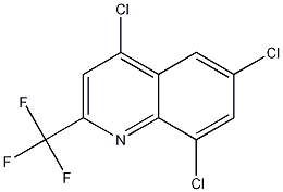 4,6,8-Trichloro-2-(trifluoromethyl)quinoline CAS#: 18706-37-1