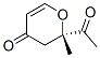 4H-Pyran-4-one, 2-acetyl-2,3-dihydro-2-methyl-, (2S)- (9CI) CAS#: 200421-48-3