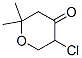 4H-Pyran-4-one, 5-chlorotetrahydro-2,2-dimethyl- CAS#: 2512-95-0