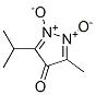 4H-Pyrazol-4-one,3-methyl-5-(1-methylethyl)-,1,2-dioxide(9CI) CAS#: 221006-46-8