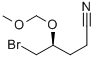 (4S)-5-BROMO-4-(METHOXYMETHOXY)-PENTANE NITRILE CAS#: 209806-89-3