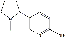 5-(1-Methyl-pyrrolidin-2-yl)-pyridin-2-ylamine CAS#: 22790-82-5