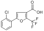 5-(2-CHLOROPHENYL)-2-(TRIFLUOROMETHYL)-3-FUROIC ACID CAS#: 243977-26-6