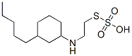 5-(2-sulfosulfanylethylamino)pentylcyclohexane CAS#: 21209-03-0