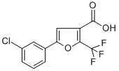 5-(3-CHLOROPHENYL)-2-(TRIFLUOROMETHYL)-3-FUROIC ACID, 97 CAS#: 242812-02-8