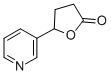 (-5-(3-Pyridyl)tetrahydro-2-furanone CAS#: 20971-79-3