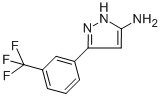 5-(3-TRIFLUOROMETHYL-PHENYL)-2H-PYRAZOL-3-YLAMINE CAS#: 209224-91-9