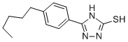 5-(4-PENTYLPHENYL)-4H-1,2,4-TRIAZOLE-3-THIOL CAS#: 261704-48-7