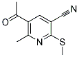 5-ACETYL-6-METHYL-2-(METHYLSULFANYL)NICOTINONITRILE CAS#: 215713-41-0