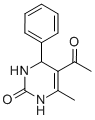 5-ACETYL-6-METHYL-4-PHENYL-3,4-DIHYDRO-1H-PYRIMIDIN-2-ONE CAS#: 25652-50-0