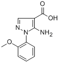 5-AMINO-1-(2-METHOXYPHENYL)-1H-PYRAZOLE-4-CARBOXYLIC ACID CAS#: 14678-94-5