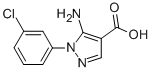 5-AMINO-1-(3-CHLORO-PHENYL)-1 H-PYRAZOLE-4-CARBOXYLIC ACID CAS#: 15070-84-5