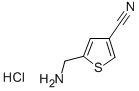 5-AMINOMETHYL-THIOPHENE-3-CARBONITRILE CAS#: 203792-27-2