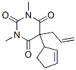 5-Allyl-5-(2-cyclopenten-1-yl)-1,3-dimethylbarbituric acid CAS#: 28239-48-7