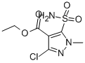 5-(Aminosulfonyl)-3-chloro-1-methyl-1H-pyrazole-4-carboxylic acid ethyl ester CAS#: 100784-26-7