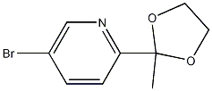 5-BROMO-2-(2-METHYL-1,3-DIOXOLAN-2-YL)PYRIDINE CAS#: 214701-33-4