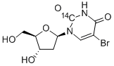 5-BROMO-2'-DEOXYURIDINE-2-14C CAS#: 26291-66-7