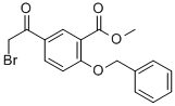 5-BROMOACETYL-2-BENSYLOXYBENZOIC ACID METHYL ESTER CAS#: 27475-14-5