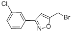 5-BROMOMETHYL-3-(3-CHLORO-PHENYL)-ISOXAZOLE CAS#: 205928-88-7