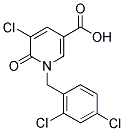 5-CHLORO-1-(2,4-DICHLOROBENZYL)-6-OXO-1,6-DIHYDRO-3-PYRIDINECARBOXYLIC ACID CAS#: 242797-47-3