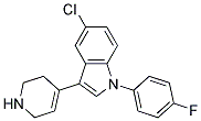 5-CHLORO-1-(4-FLUORO-PHENYL)-3-(1,2,3,6-TETRAHYDRO-PYRIDIN-4-YL)-1H-INDOLE CAS#: 106516-07-8