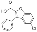 5-CHLORO-3-PHENYL-1-BENZOFURAN-2-CARBOXYLIC ACID CAS#: 26965-47-9