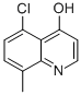 5-CHLORO-4-HYDROXY-8-METHYLQUINOLINE CAS#: 203626-37-3