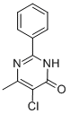 5-CHLORO-6-METHYL-2-PHENYLPYRIMIDIN-4(3H)-ONE CAS#: 20551-31-9
