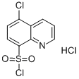 5-CHLOROQUINOLINE-8-SULFONYL CHLORIDE, HYDROCHLORIDE CAS#: 21121-54-0