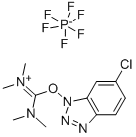 5-Chloro-1- [bis (dimethylamino) methylene] -1H-benzotriazolium 3- תחמוצת hexafluorophosphate CAS #: 330645-87-9