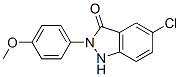 5-Chloro-1,2-dihydro-2-(4-methoxyphenyl)-3H-indazol-3-one CAS#: 28561-72-0