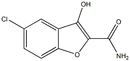 5-Chloro-3-hydroxybenzofuran-2-carboxaMide CAS#: 26474-95-3