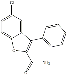 5-Chloro-3-phenylbenzofuran-2-carboxaMide CAS#: 26965-48-0