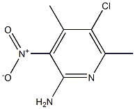 5-Chloro-4,6-diMethyl-3-nitropyridin-2-aMine CAS#: 202217-12-7