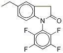 5-Ethyl-1,3-dihydro-1-(2,3,5,6-tetrafluorophenyl)-2H-indol-2-one CAS#: 220991-61-7