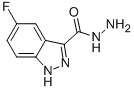 5-FLUORO-1H-INDAZOLE-3-CARBOXYLIC ACID HYDRAZIDE CAS#: 1203-98-1