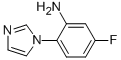 5-FLUORO-2-(1H-IMIDAZOL-1-YL)ANILINE CAS#: 251649-52-2