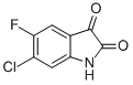 5-FLUORO-6-CHLORO ИЗАТИН CAS #: 96202-57-2