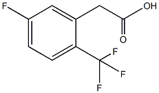 5-Fluoro-2-(trifluoromethyl)phenylacetic acid CAS#: 239135-52-5
