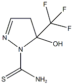 5-HYDROXY-5-(TRIFLUOROMETHYL)-4,5-DIHYDRO-1H-PYRAZOLE-1-CARBOTHIOAMIDE CAS#: 219986-56-8