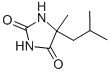 5-ISO-BUTYL-5-METHYLHYDANTOIN CAS#: 27886-67-5