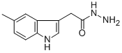 (5-METHYL-1H-INDOL-3-YL)-ACETIC ACID HYDRAZIDE CAS#: 21909-52-4