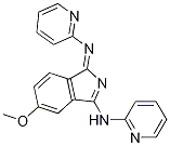 5-Methoxy-N-2-pyridinyl-1-(2-pyridinylimino)-1H-isoindol-3-amine CAS#: 20102-77-6