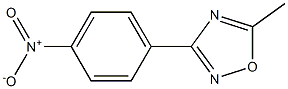 5-Methyl-3-(4-nitrophenyl)-1,2,4-oxadiazole CAS#: 25283-96-9