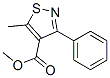 5-Methyl-3-phenyl-4-isothiazolecarboxylic acid methyl ester CAS#: 21905-49-7