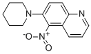 5-Nitro-6-(piperidin-1-yl)quinoline CAS#: 19979-55-6