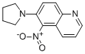 5-Nitro-6-(pyrrolidin-1-yl)quinoline CAS#: 19979-54-5